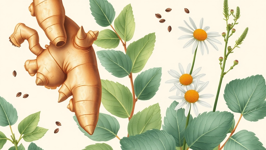 Plantas Medicinais para Digestão e Saúde Intestinal