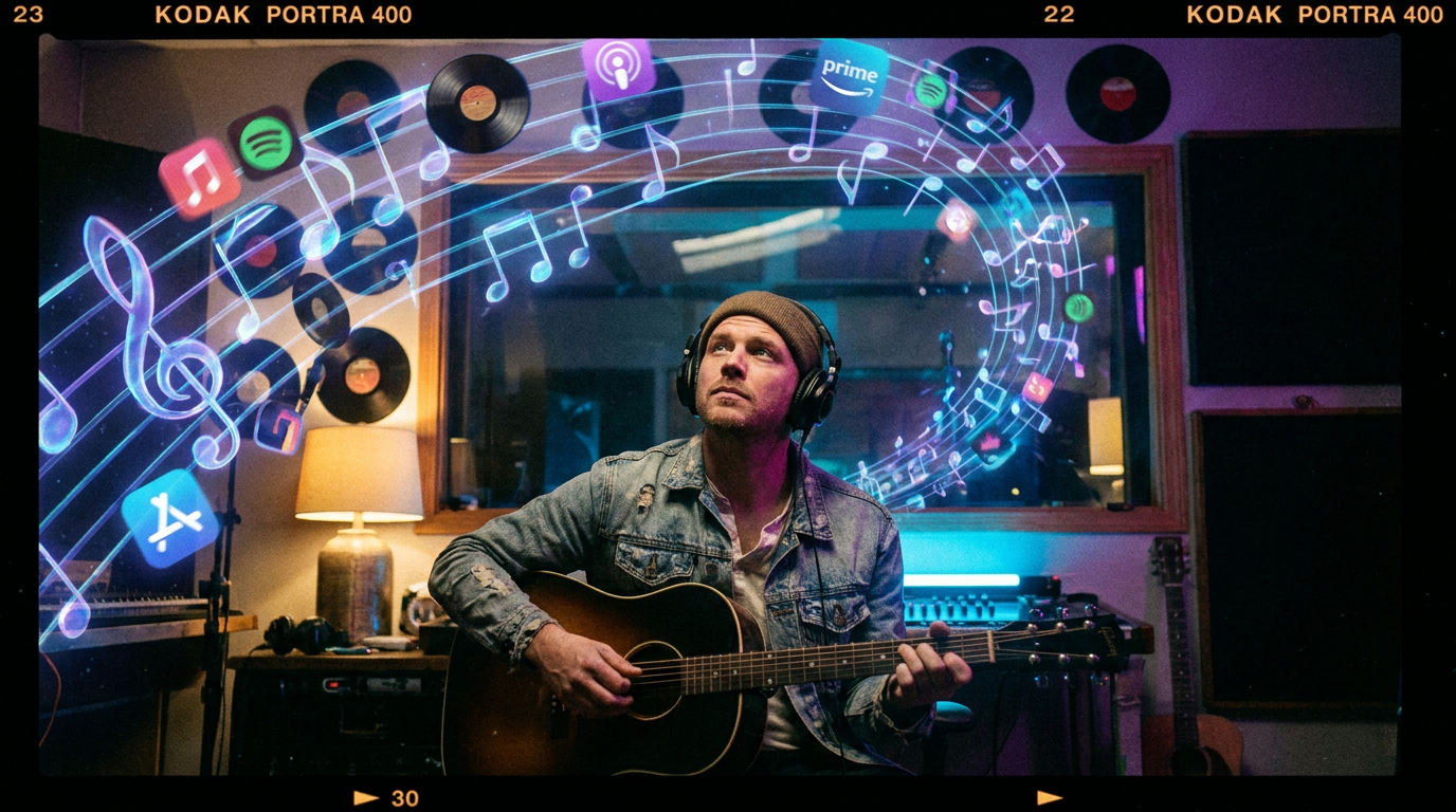 AI Music Now Half of All Streaming Uploads