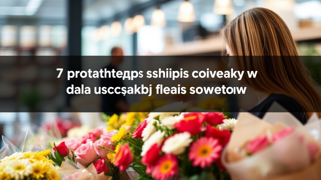 Иллюстрация к материалу «7 практических советов для успешной продажи цветов»