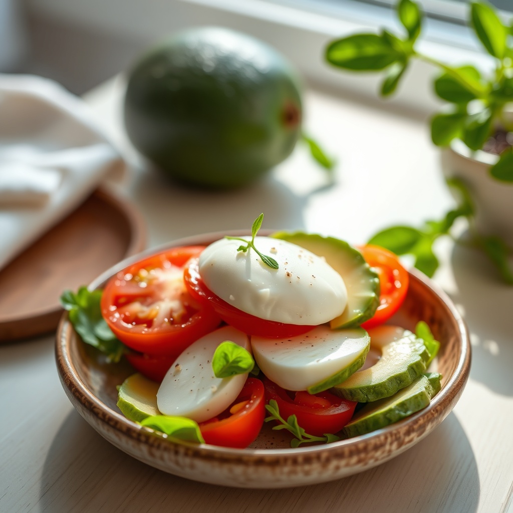 Tomate Mozzarella Avocado