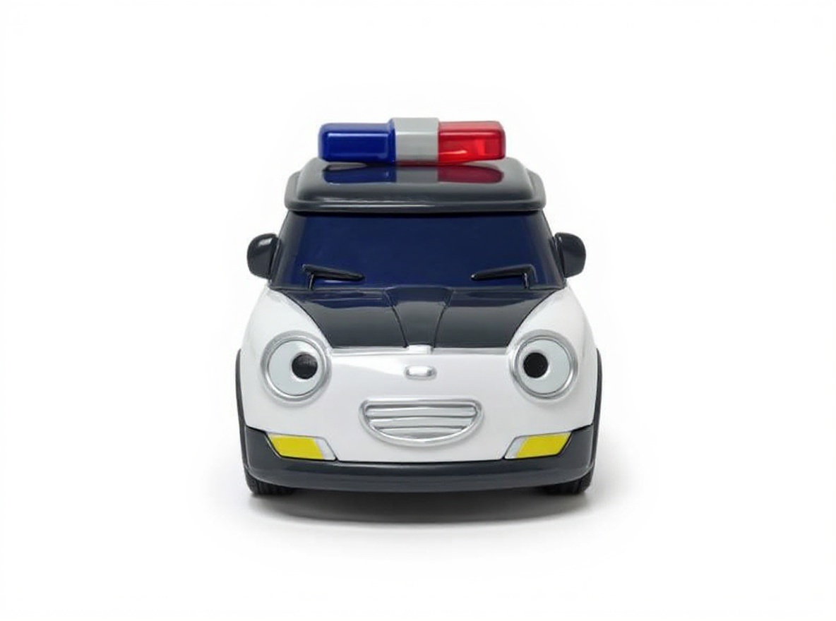 toy police car — free 3D model