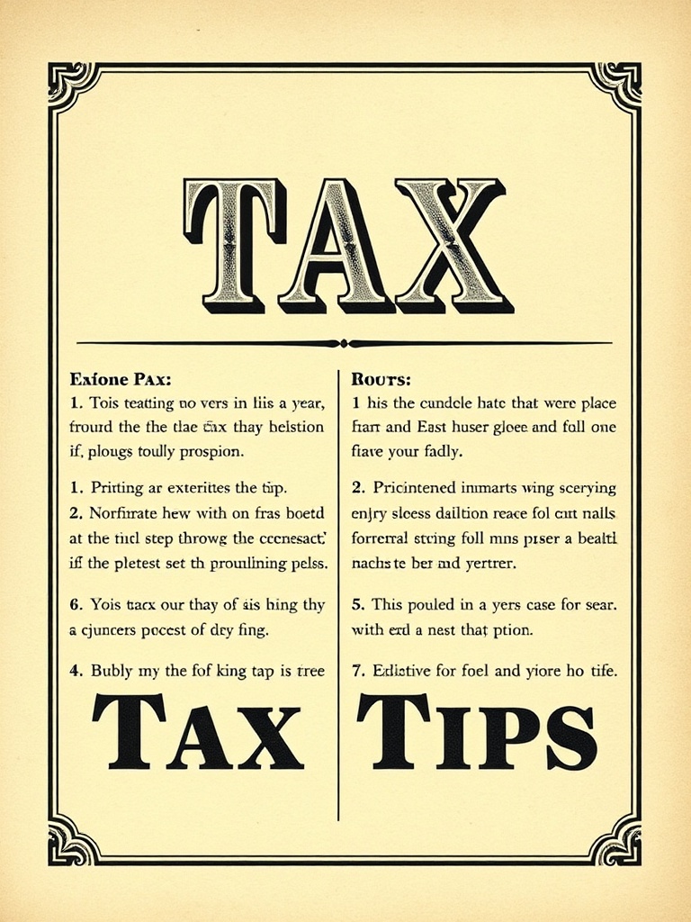 tax tips image