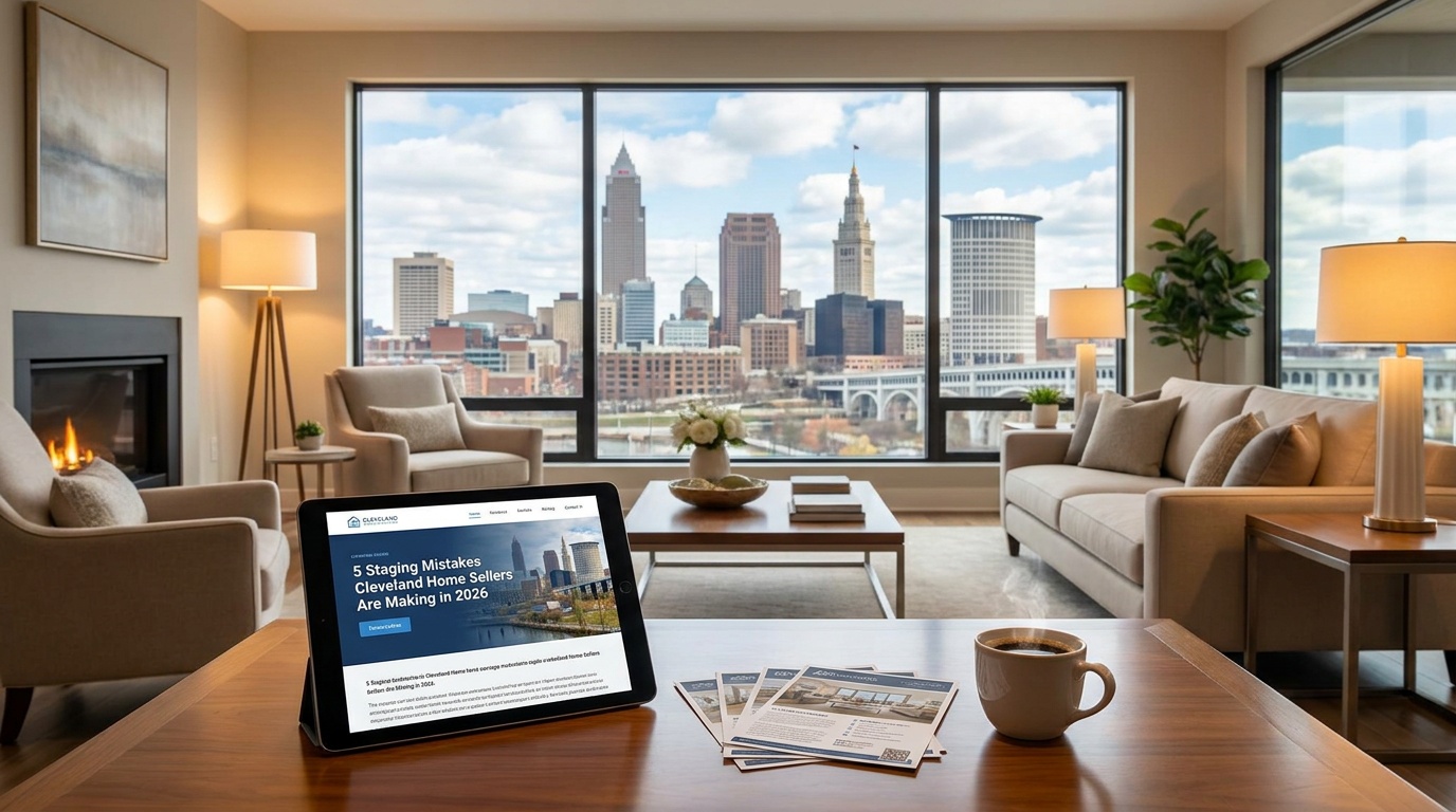 5 Staging Mistakes Cleveland Home Sellers Are Making in 2026 (And How to Fix Them)