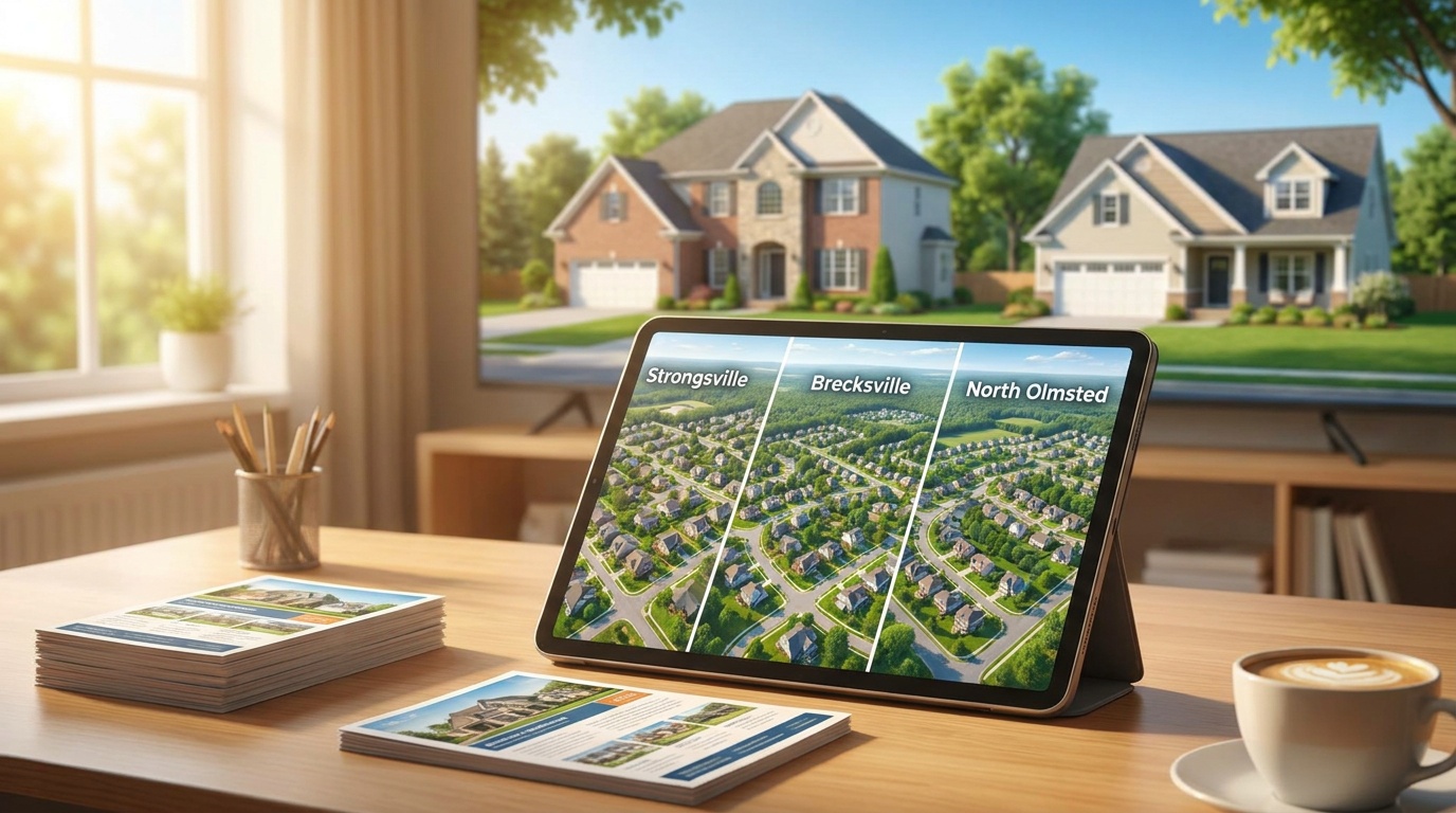 Buying in Strongsville vs. Brecksville vs. North Olmsted in 2026: Which Cleveland Suburb Delivers the Most Value for Families?