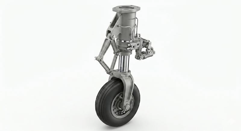 aircraft landing gear — free 3D model