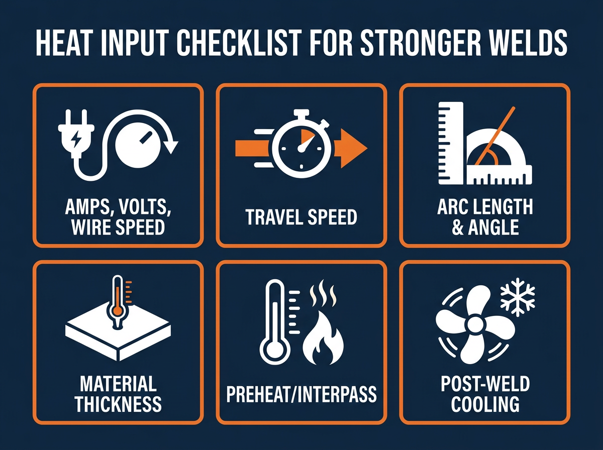 How to Control Heat Input for Stronger, Cleaner Welds