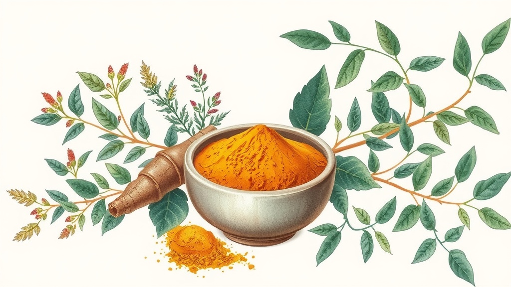 Remédio Caseiro com Cúrcuma para Inflamação