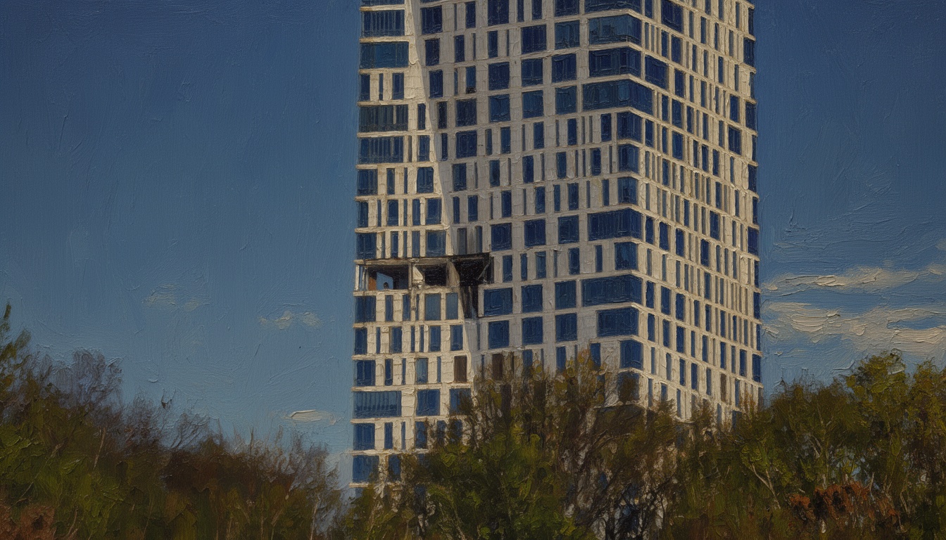 Drone Strikes Moscow Tower Before Victory Day Parade