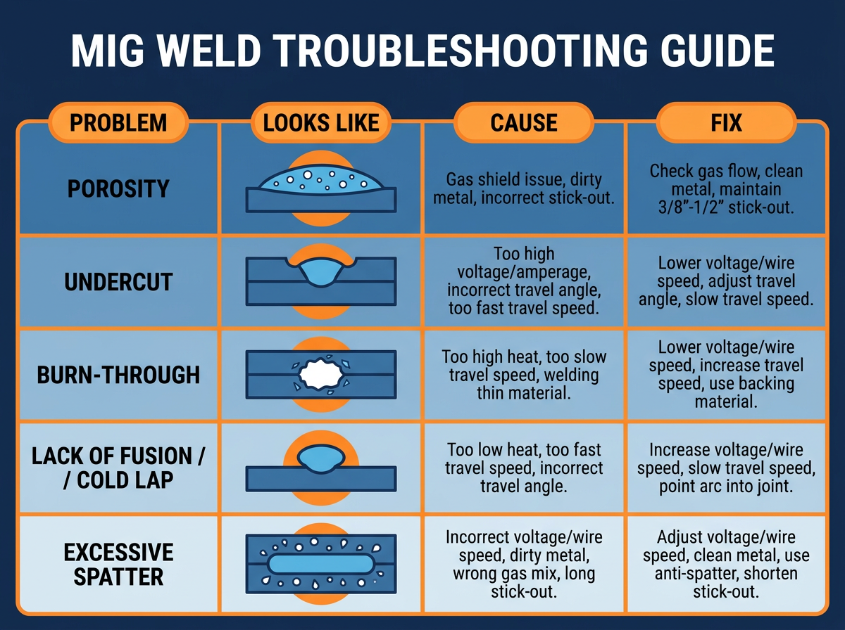 How to Fix Your Ugly MIG Welds: Common Problems & Quick Solutions