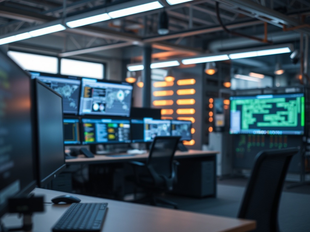 Illustration of developers using AI tools for coding and software development efficiency