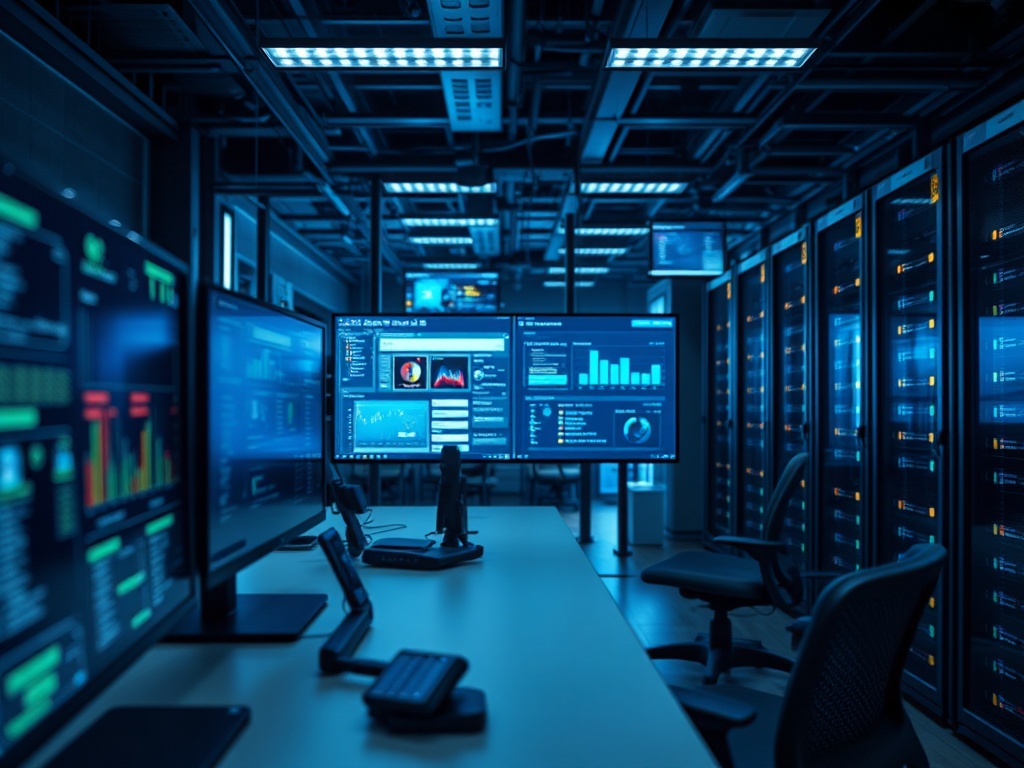 Illustration of AI tools enhancing project management efficiency and collaboration in a digital workspace