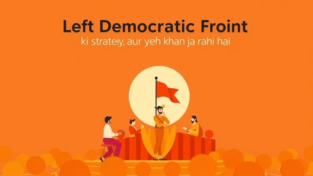 Left Democratic Front ki strategy kya hai aur yeh kahan ja rahi hai? - BharatBol