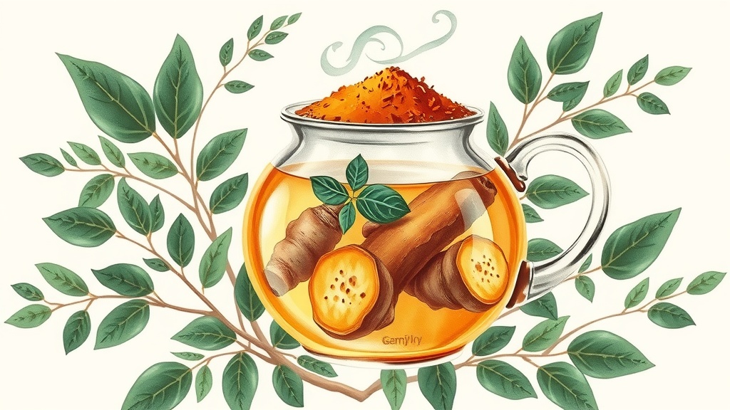 Gengibre e Cúrcuma: Chá Anti-inflamatório Caseiro