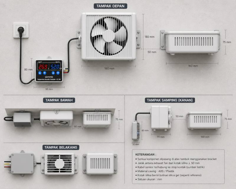 electronic fan controller — free 3D model