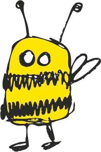 yellow bee — free 3D model
