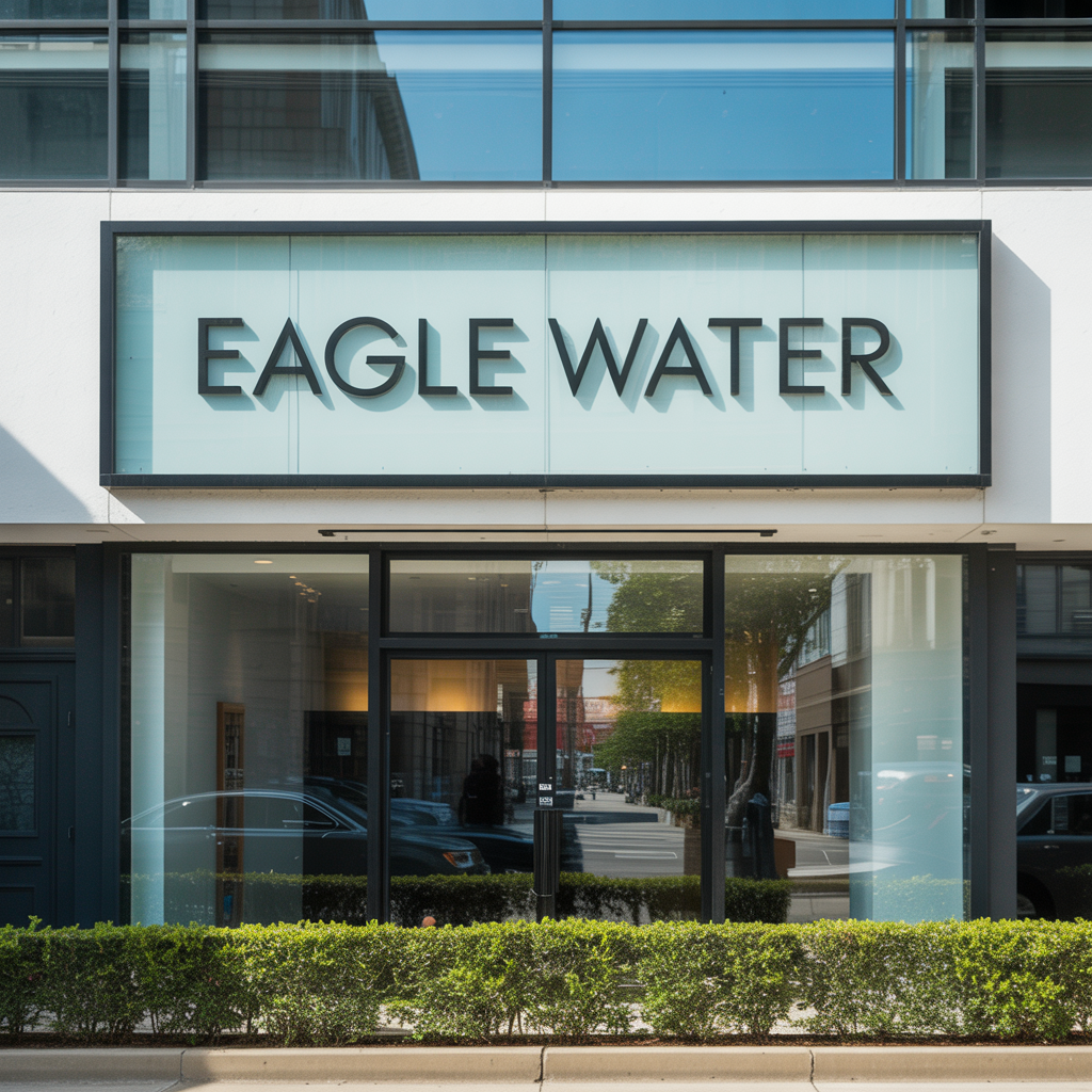 Eagle Water storefront in Portland, OR