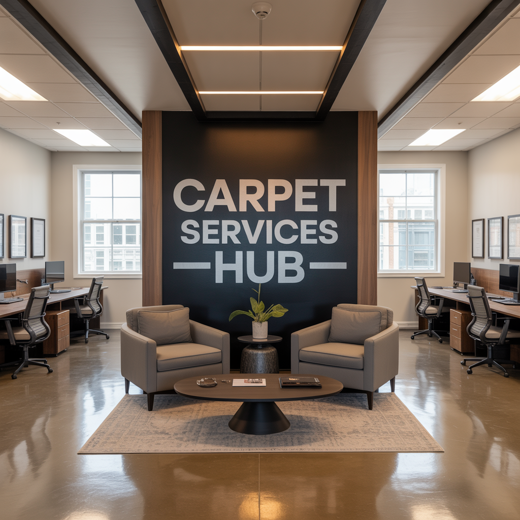 Carpet Services Hub office interior