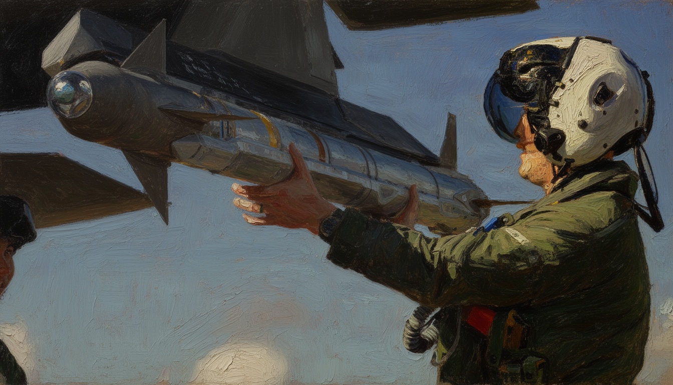 Compact AIM-9X Sidewinder Enhances Stealth Weapon Capacity