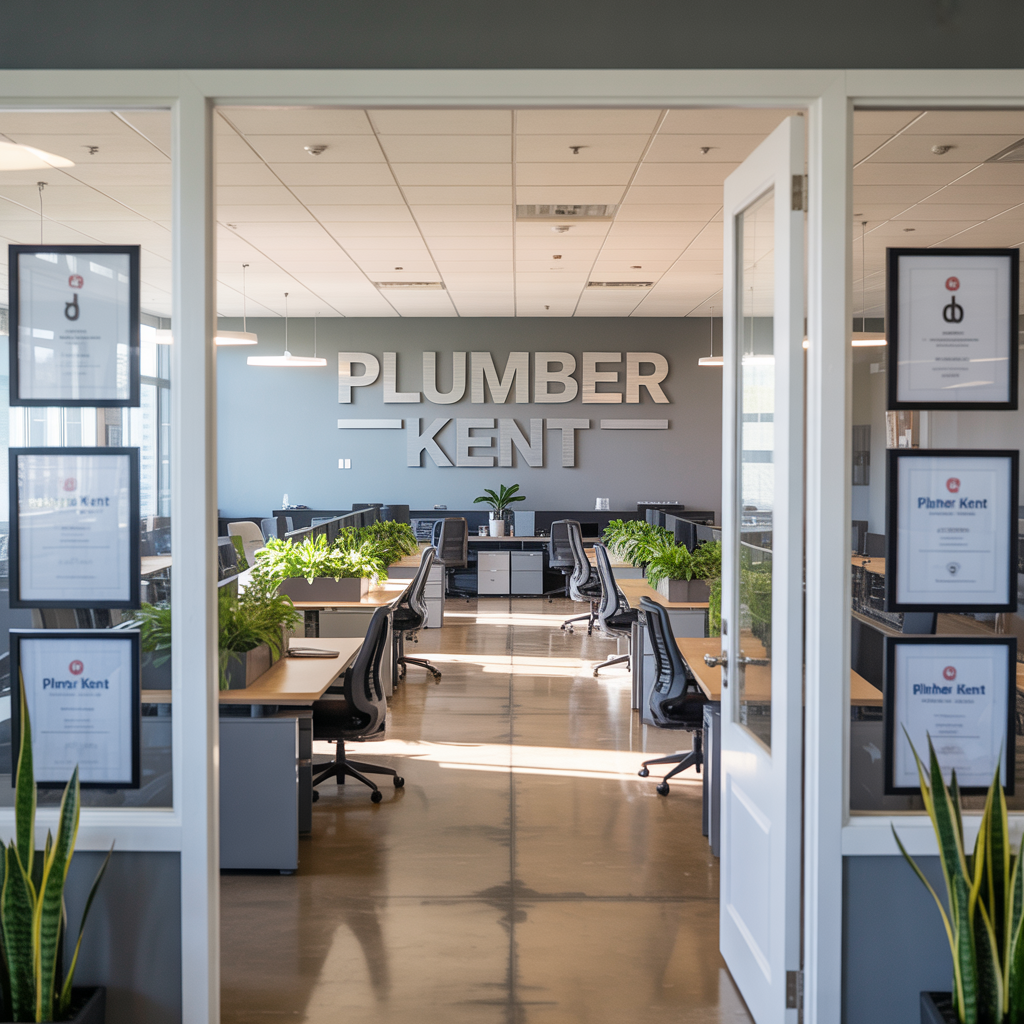 Plumber Kent office interior