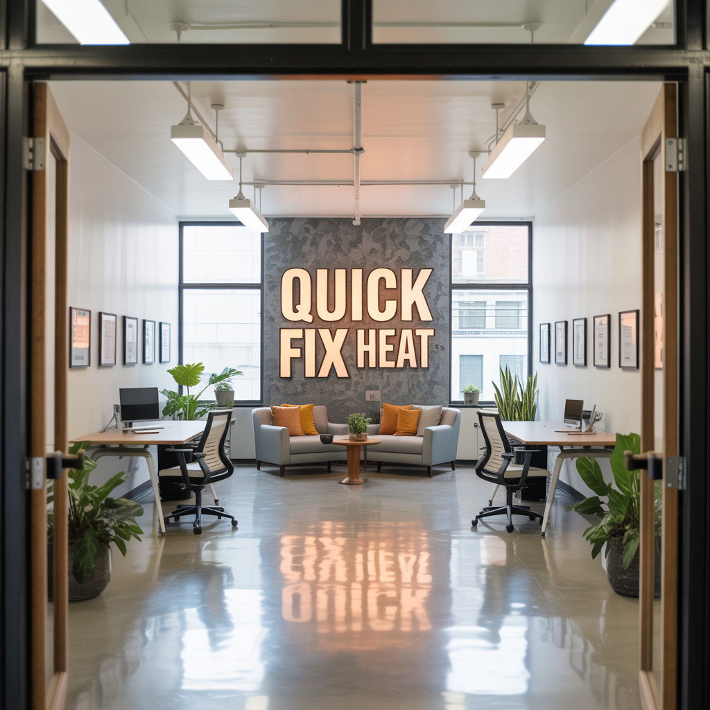 Quick Fix Heat office interior