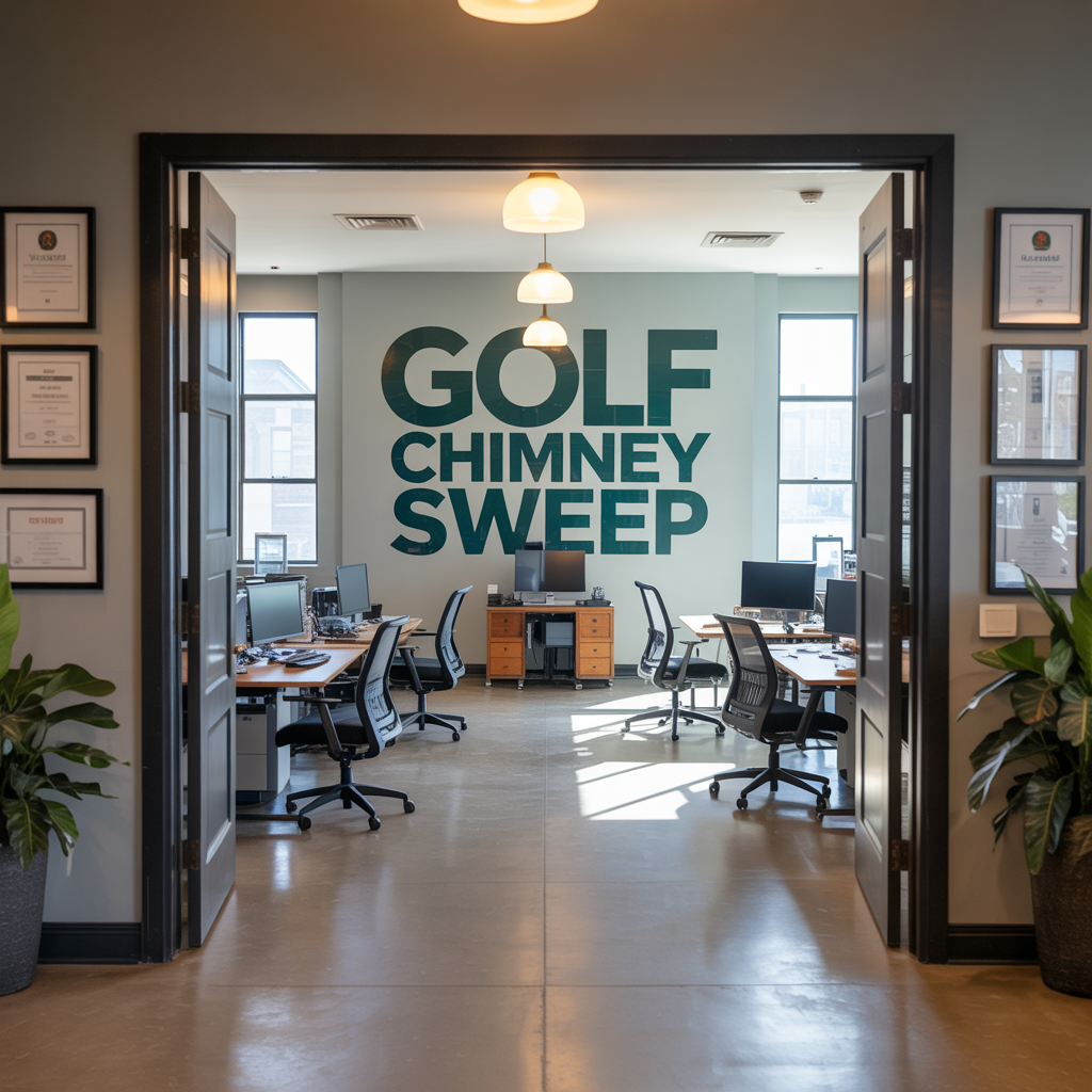 Golf Chimney Sweep office interior