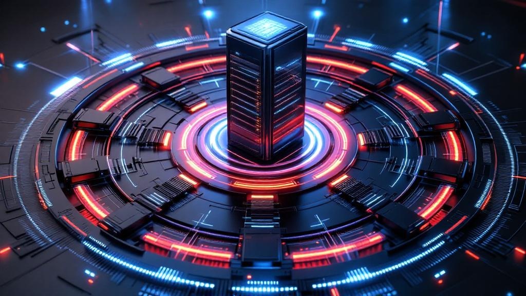 Custom self-hosted server setup with hardware and network components for personal hosting solutions