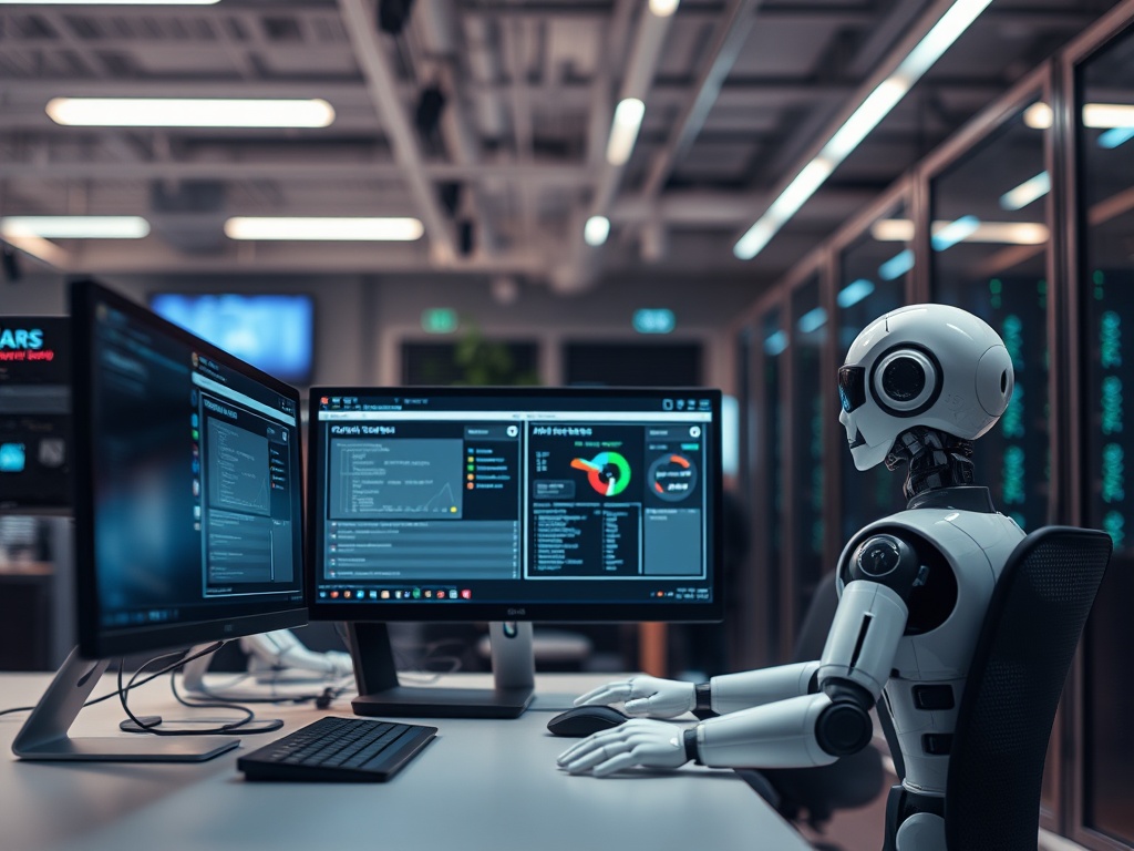 Illustration comparing different AI chatbots for e-commerce store integration and customer support.