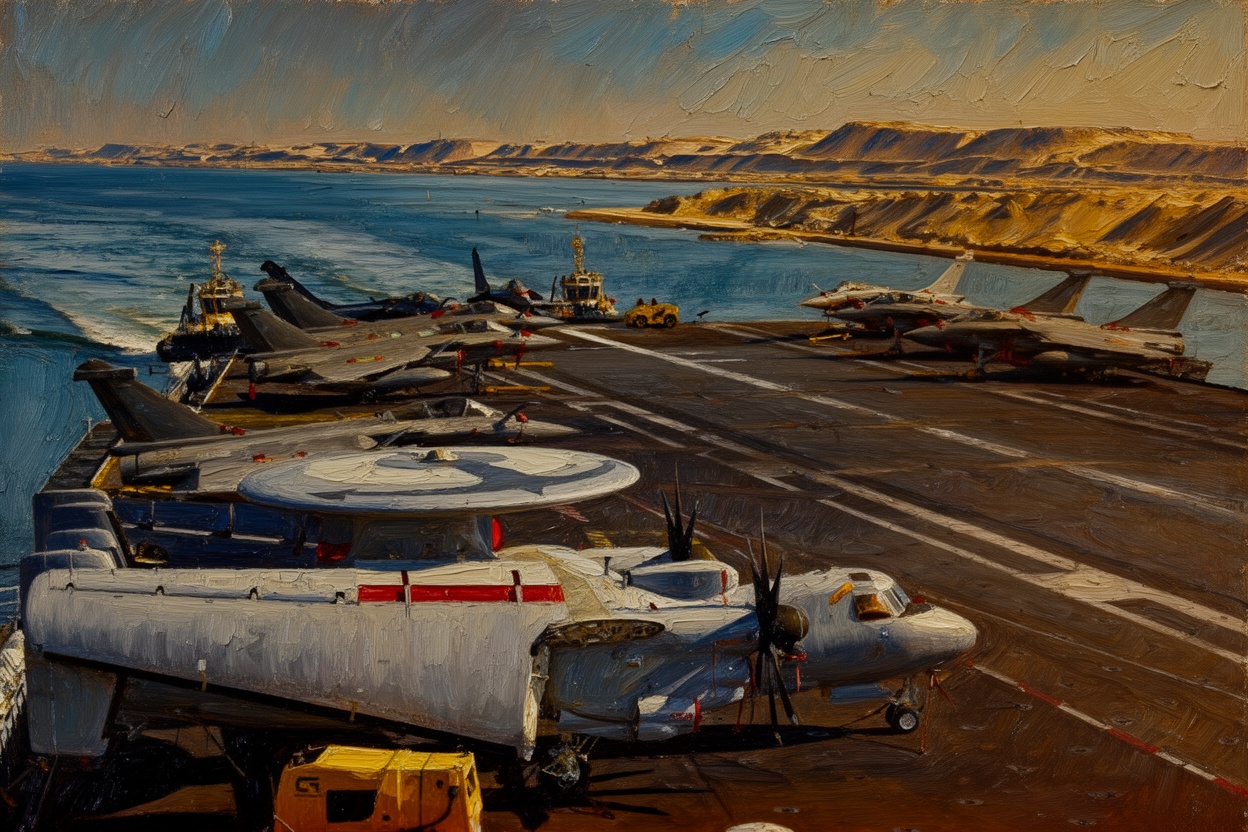 French Carrier Strike Group Enters Suez Canal Amid Rising Tensions