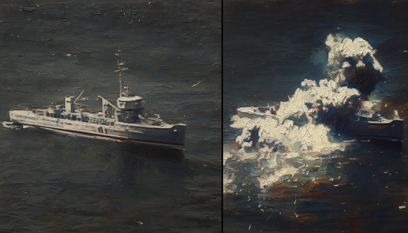 Missiles Sink Target Ship in Luzon Strait Exercises