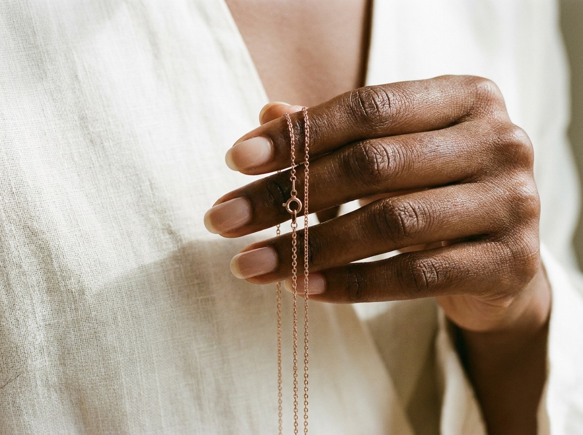 Detail of jewelry and clothing textures