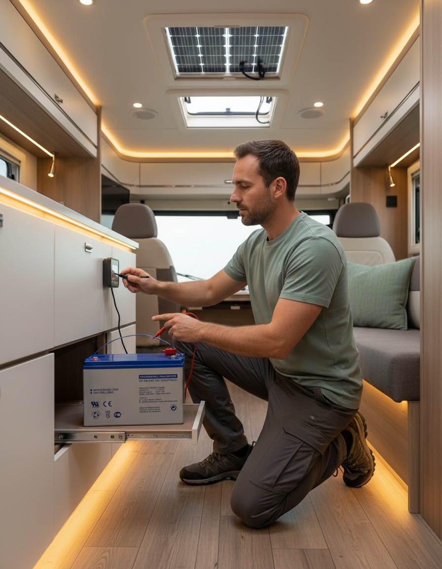 Innovadora batería de gel de 12V y 100Ah para aplicaciones de energía renovable