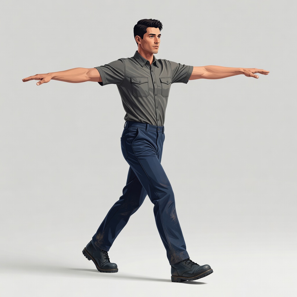 a walking worker (2)