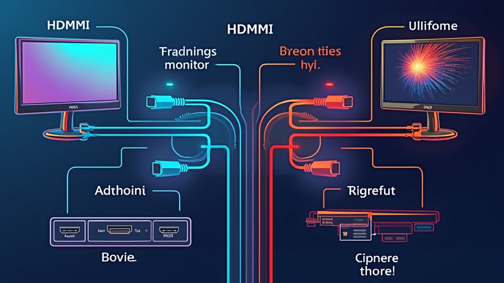 monitor cables hdmi - image 2