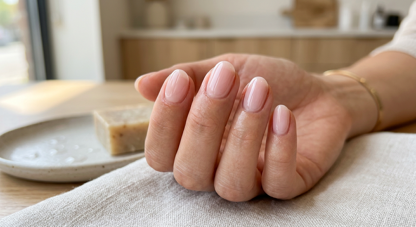 Professional photograph natural lighting high quality composition Scene depicting Soap