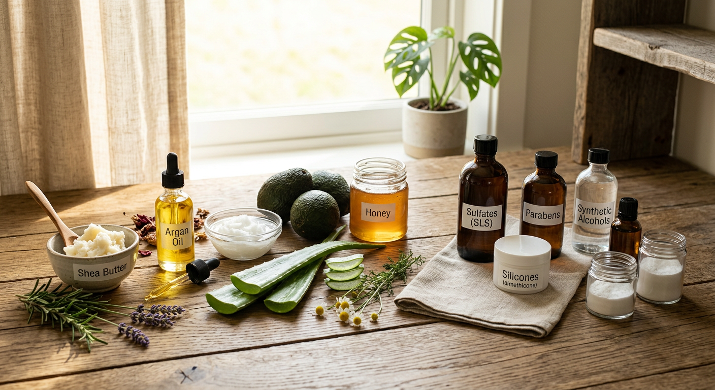 Professional photograph natural lighting high quality composition Visual for Ingredients
