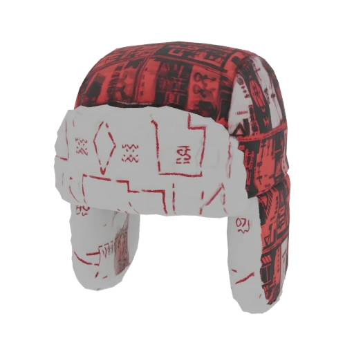 Crimson Urban Hat - Roblox
