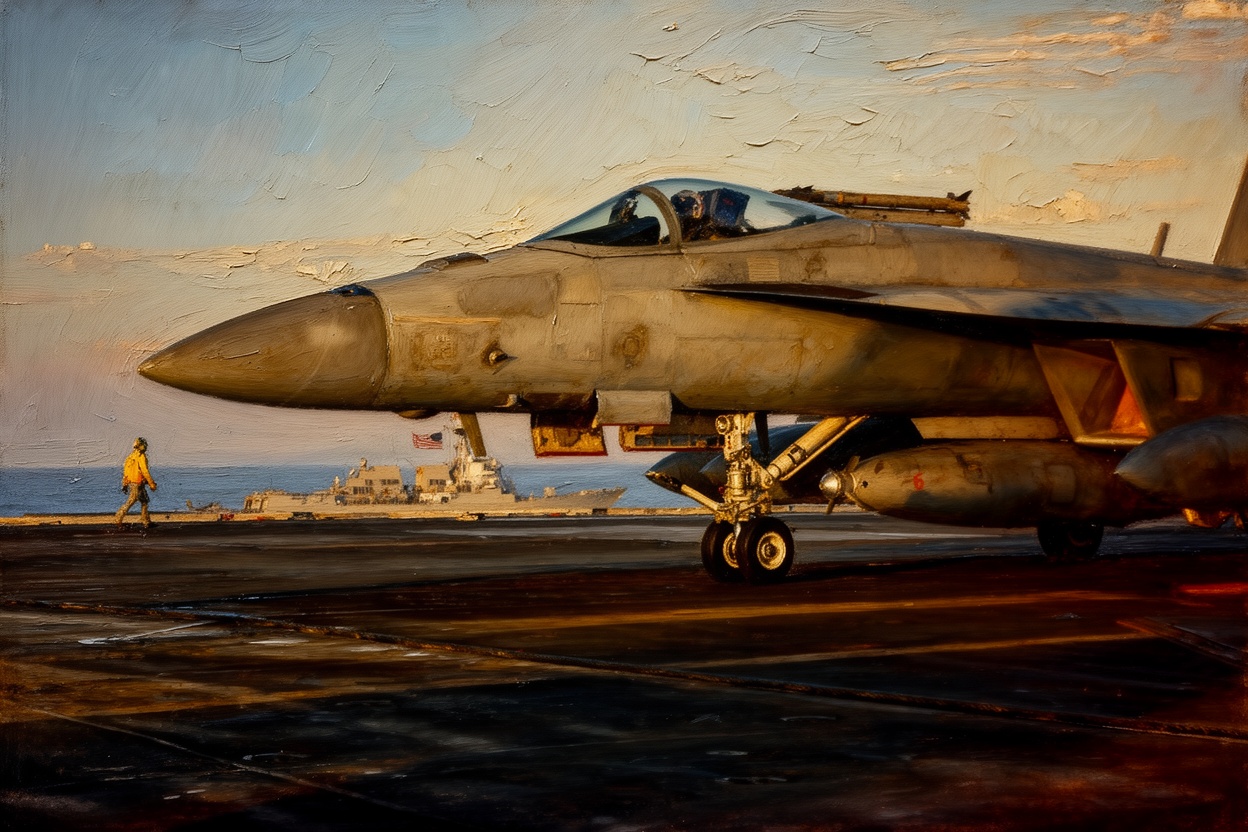 US Strikes Disable Iranian Military Assets in Hormuz Strait