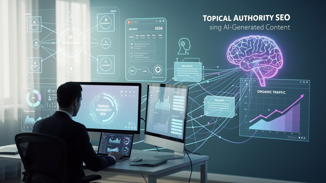 Topical Authority SEO Strategy Using AI Content 2026