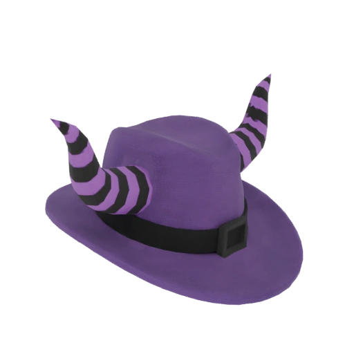 Demonic Purple Fedora - Roblox