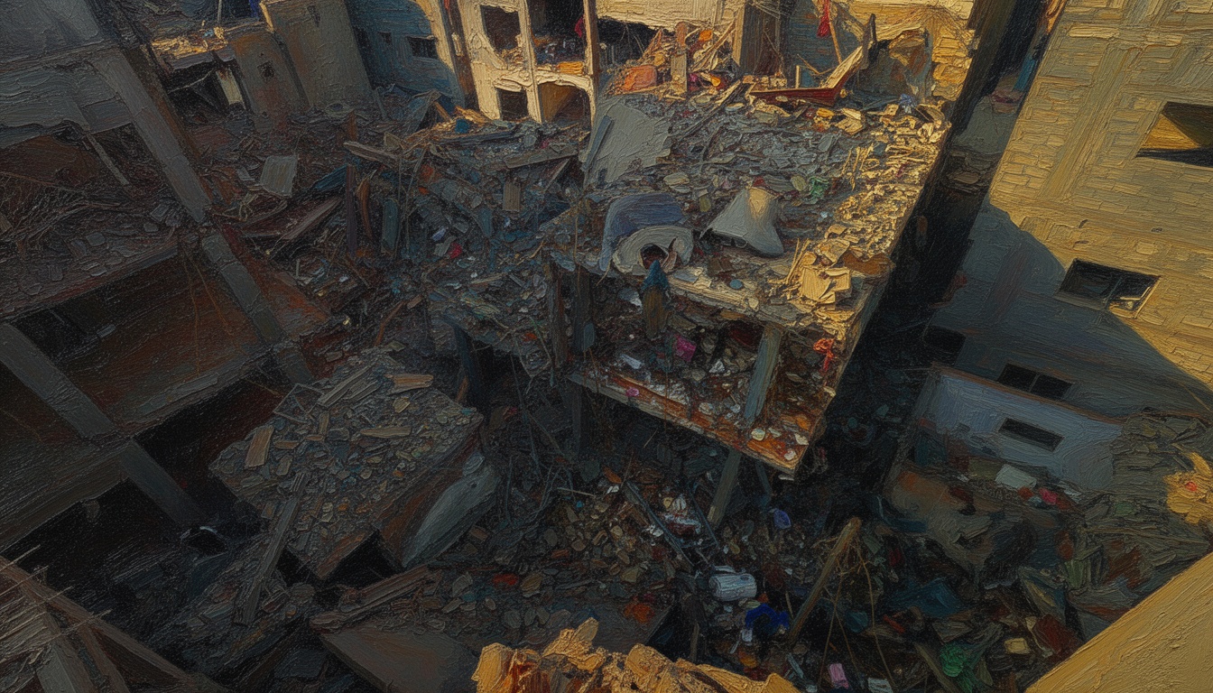 Israeli Airstrikes Devastate Gaza, Residents Face Destruction