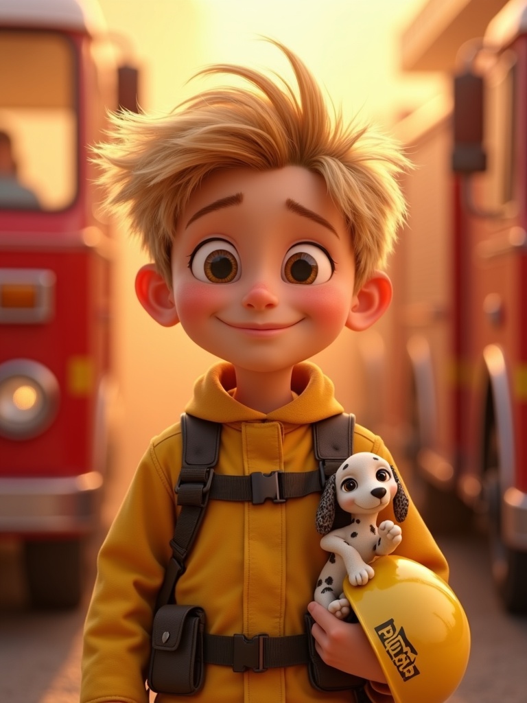 Pixar-Style Arzt Abiturient