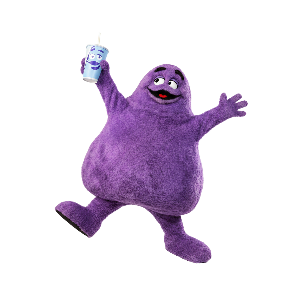The Grimace Mascot