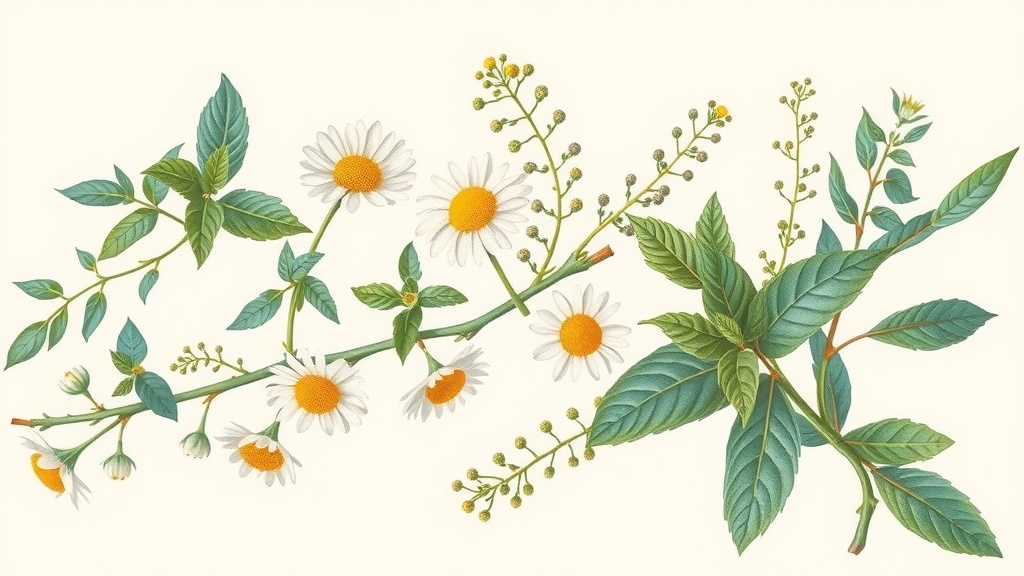 Camomila, Melissa e Hortelã: Plantas para Ansiedade