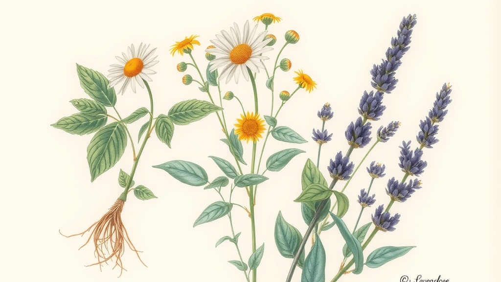Camomila, Melissa e Lavanda: Plantas para Dormir