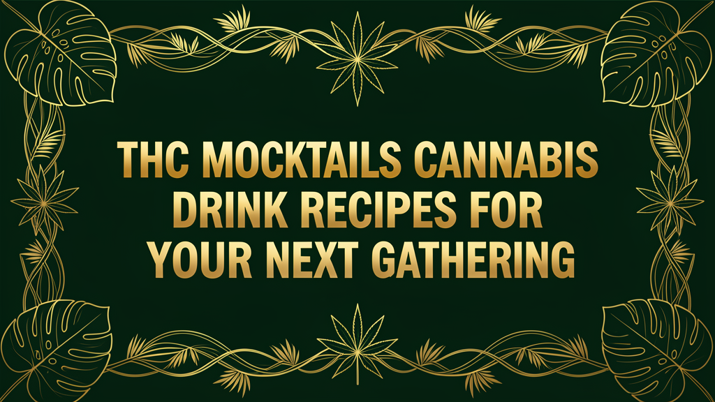 Cover: THC Mocktails: 5 Cannabis Drink Recipes for Your Next Gathering