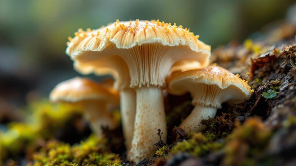 Cyclocybe aegerita seta de chopo racimo en tronco