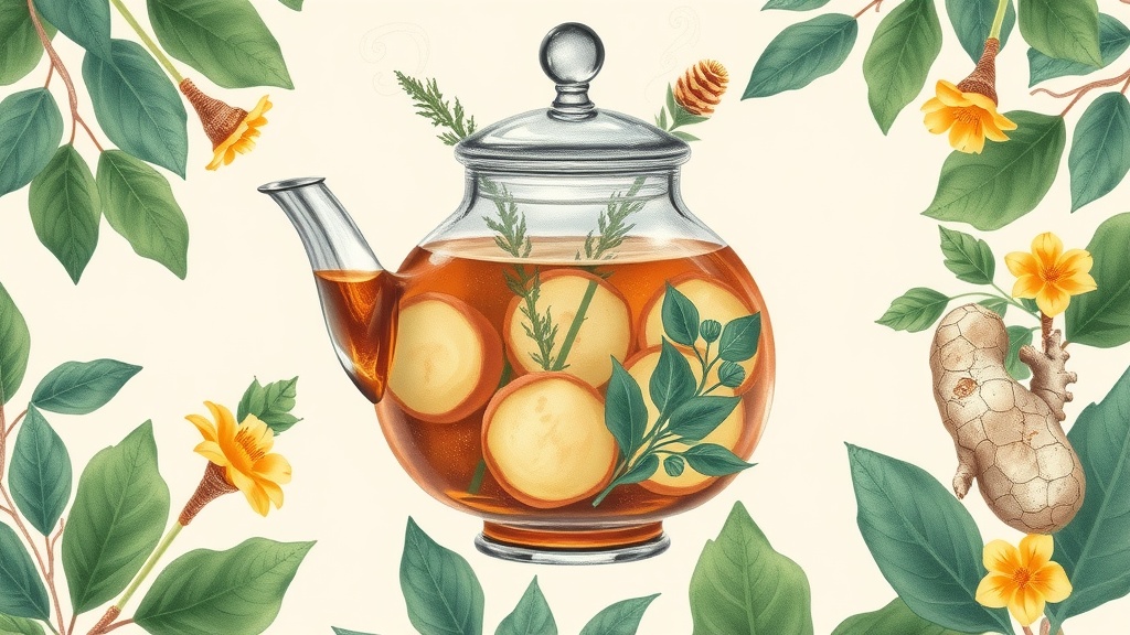 Gengibre e Mel: Chá Poderoso contra Inflamação