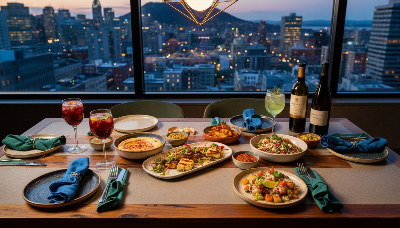 Expérience de repas partagé à Montréal