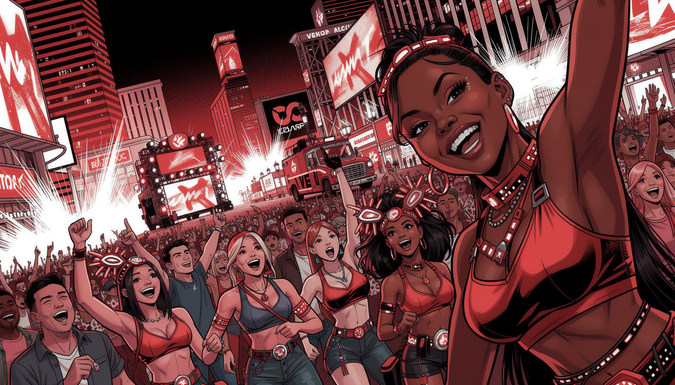 EDC Parade Is Taking Over the Las Vegas Strip