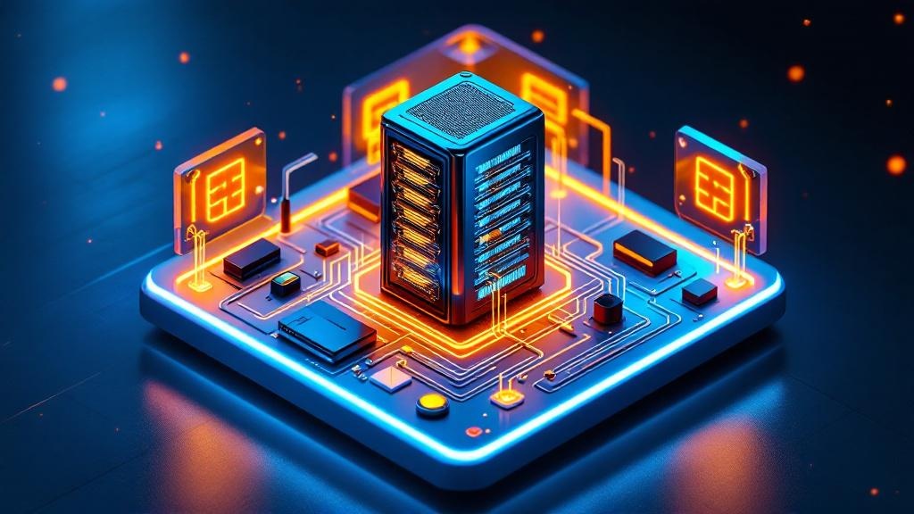 Home private cloud setup with servers and networking equipment for self-hosting enthusiasts